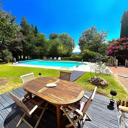 Lo Complet Gite 8 Personnes, Piscine Et Jacuzzi 펜션 *